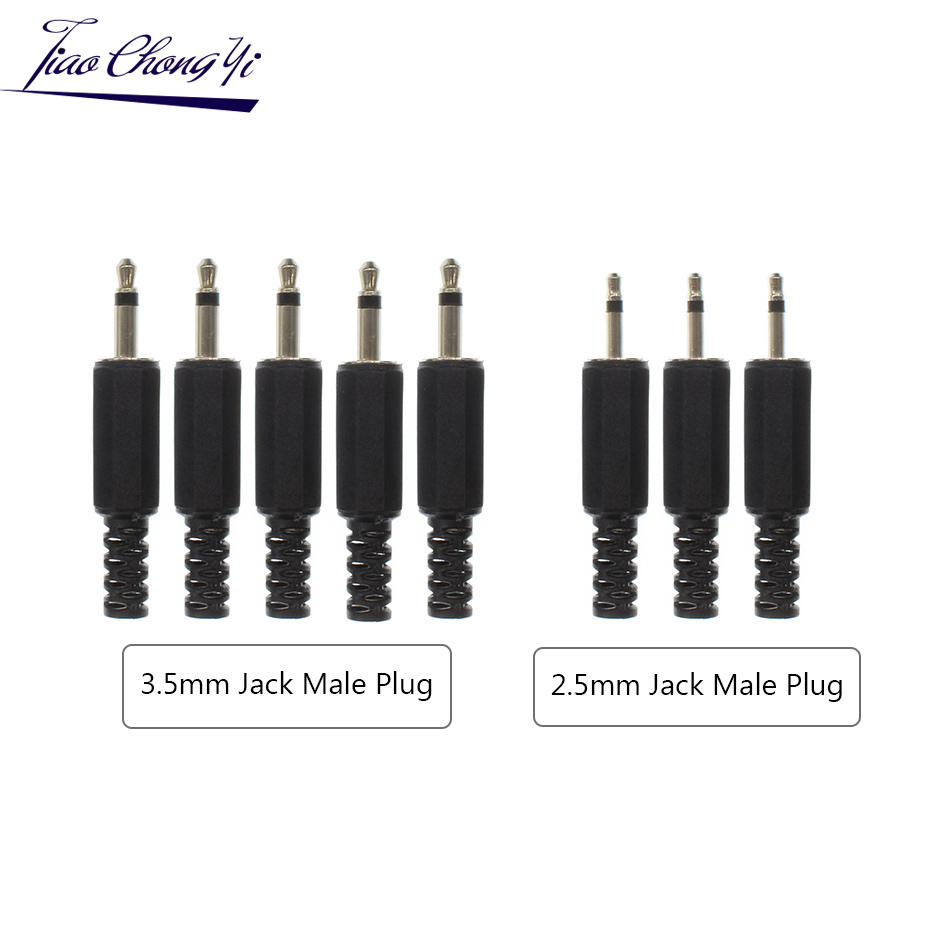 Cable Extension 3.5 - 2,5mm 3,5mm Stecker Mono Kopfhörer Adapter