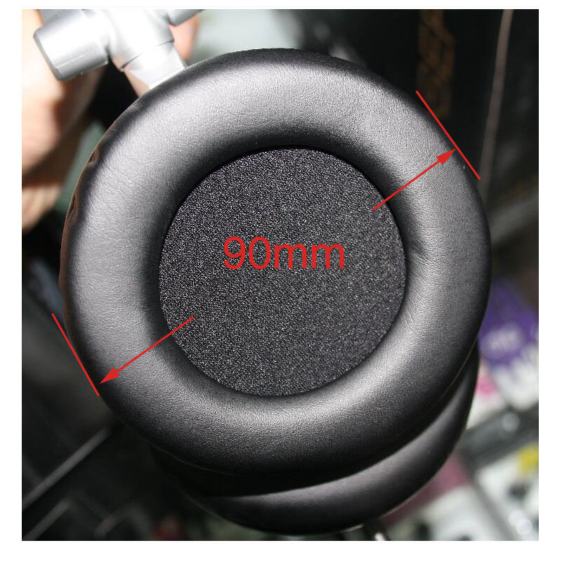 Earphone Foam Tip - 2 Stück/Paar 90mm Leder-Ohrpolster Schaumstoff-Ohrstöpsel Große