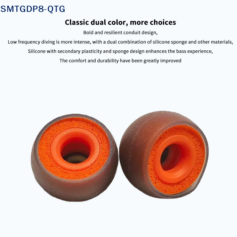 Earphone Foam Tip - NEU Ein Paar Memory-Schaum-Ohrhörer-Silikonhüllen In-Ear-Abdeckungen Ohrstöpsel-Ohrkappen