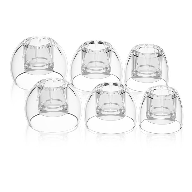 Silicone Ear Tip Replacement - A23F-Silikon-Ohrstöpsel für KZ LS01, hochelastische Ohrhörer-Ohrstöpsel,