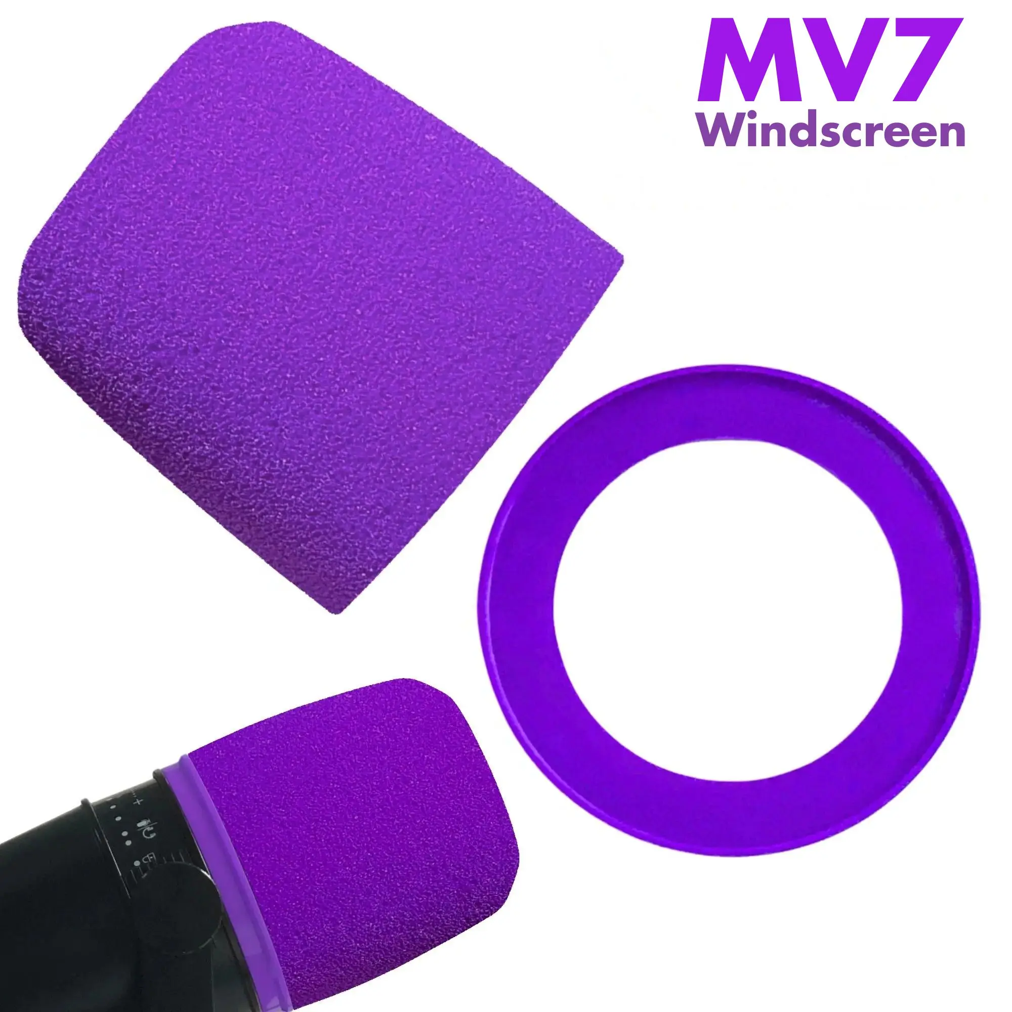 Shure Mic Sm7B - MV7 Schaumstoff für Shure MV7, MV7i,