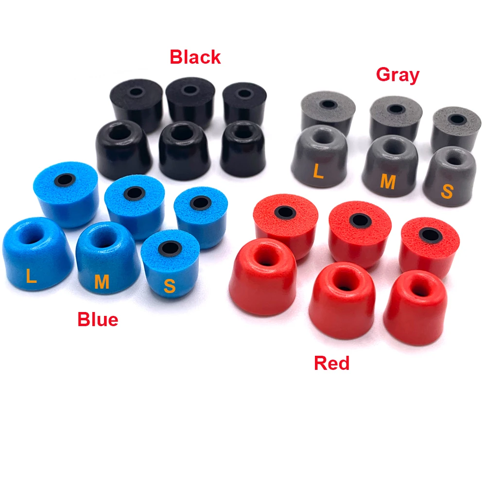 Earphone Foam Tip - 20 Paar ANJIRUI T100 Memory Foam-Ohrstöpsel,