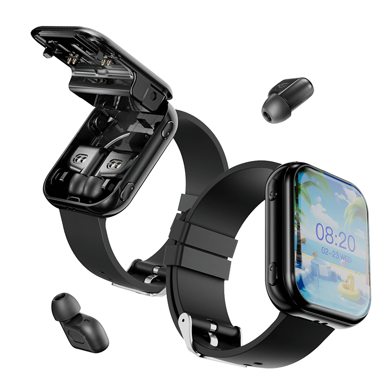 Wireless Earbuds Tws - 2025, neue Smartwatch mit kabellosen Ohrhörern,