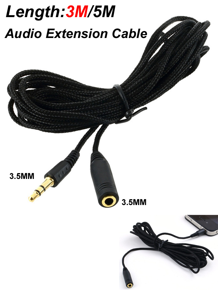 5 m/3 m/Kopfhörer-Verlängerung – Cable Extension 3.5 Bewertung und Preis