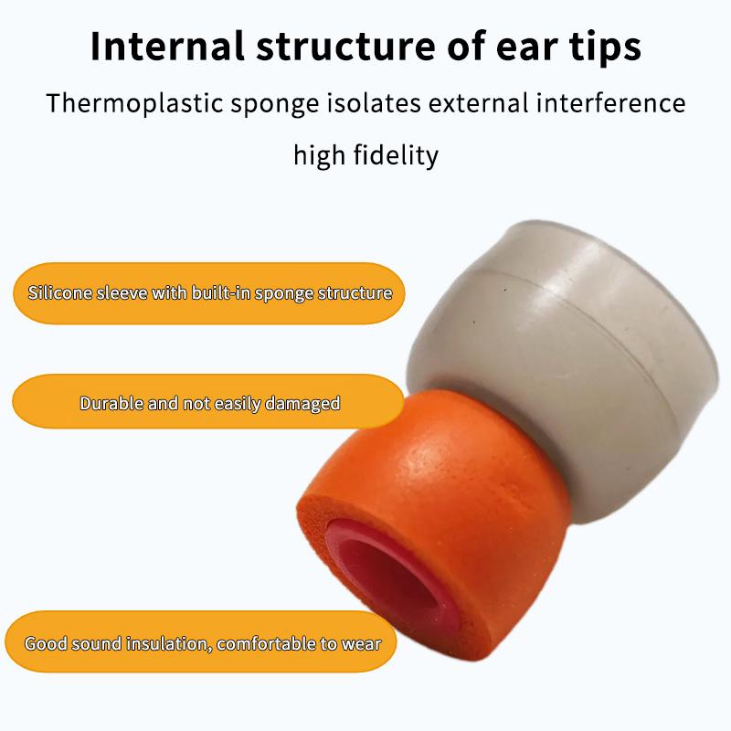 NEU Ein Paar Memory-Schaum-Ohr – Earphone Foam Tip Bewertung und Preis