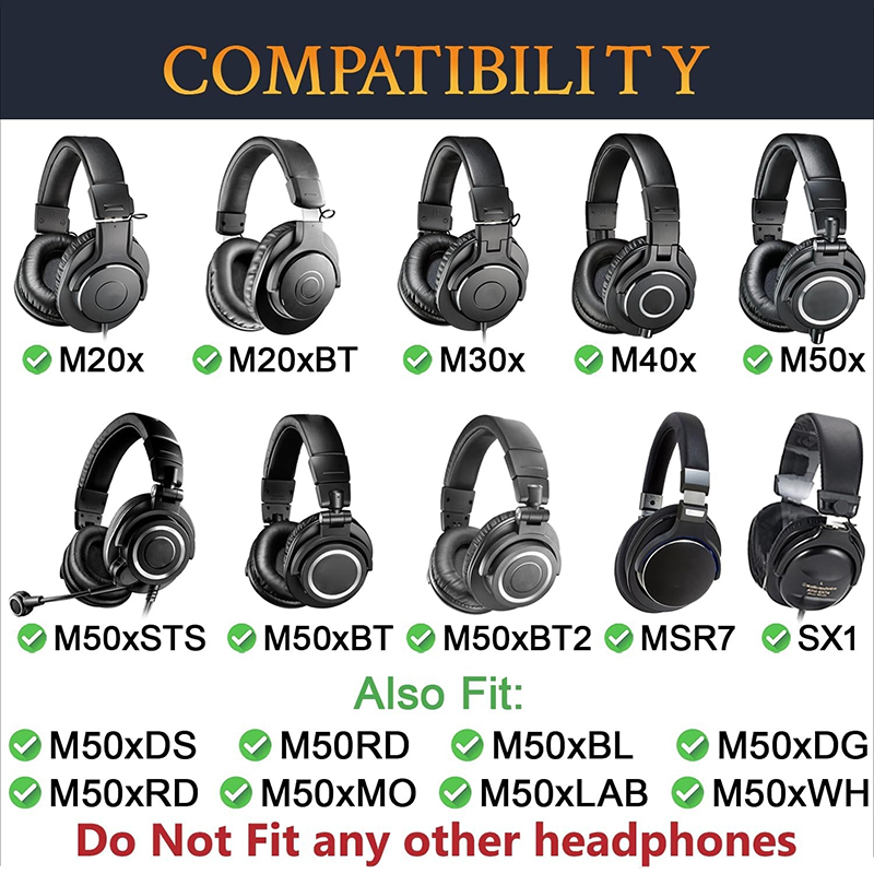 Ersatz-Ohrpolster für Audio Te – Audio Technica Headphone Ath-M50X Bewertung und Preis