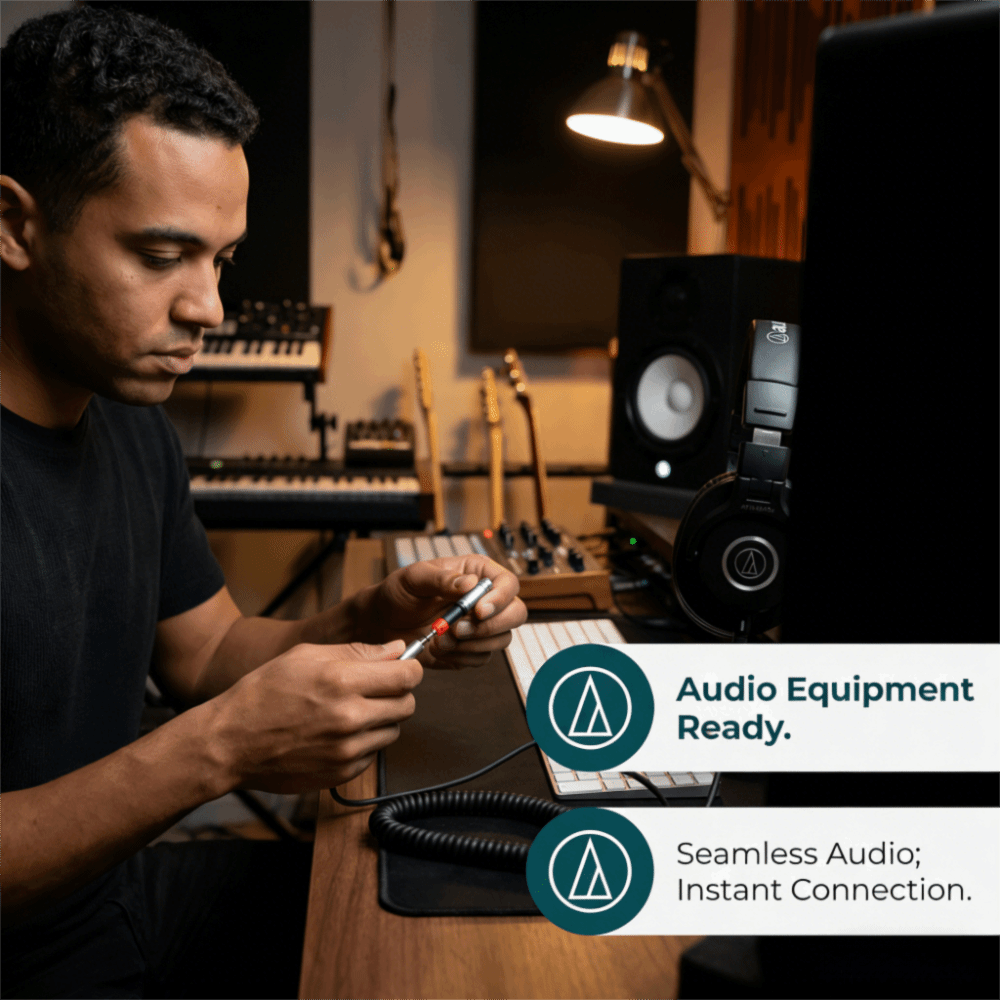 Plug-and-Play 2,5-mm-auf-3,5-m – Audio Technica Headphone Ath-M50X Bewertung und Preis