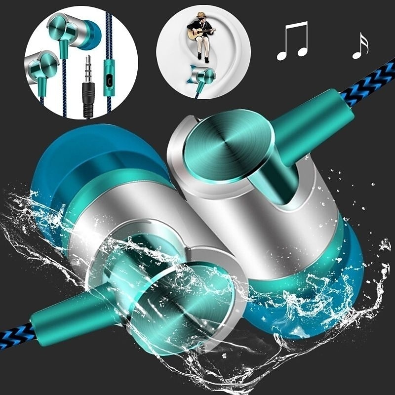 9D Stereo Wired Kopfhörer Bass – Wired Earphone Mic Bewertung und Preis